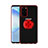 Ultra-thin Transparent TPU Soft Case Cover with Magnetic Finger Ring Stand C01 for Samsung Galaxy S20 Plus 5G Red