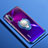 Ultra-thin Transparent TPU Soft Case Cover with Magnetic Finger Ring Stand C03 for Huawei Nova 5 Pro Blue