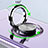 Ultra-thin Transparent TPU Soft Case Cover with Magnetic Finger Ring Stand N02 for Samsung Galaxy Note 20 5G