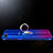 Ultra-thin Transparent TPU Soft Case Cover with Magnetic Finger Ring Stand S01 for Oppo K1