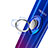 Ultra-thin Transparent TPU Soft Case Cover with Magnetic Finger Ring Stand S01 for Oppo K1