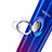 Ultra-thin Transparent TPU Soft Case Cover with Magnetic Finger Ring Stand S01 for Oppo R15X