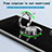 Ultra-thin Transparent TPU Soft Case Cover with Magnetic Finger Ring Stand S04 for Samsung Galaxy S21 Ultra 5G