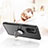 Ultra-thin Transparent TPU Soft Case Cover with Magnetic Finger Ring Stand ZL1 for Xiaomi Mi 11X Pro 5G