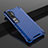 Ultra-thin Transparent TPU Soft Case Cover Z01 for Xiaomi Mi Note 10 Blue