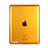 Ultra-thin Transparent TPU Soft Case for Apple iPad 3 Yellow