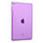 Ultra-thin Transparent TPU Soft Case for Apple iPad Air Purple