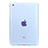 Ultra-thin Transparent TPU Soft Case for Apple iPad Mini Sky Blue