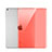 Ultra-thin Transparent TPU Soft Case for Apple iPad Pro 12.9 Red