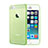 Ultra-thin Transparent TPU Soft Case for Apple iPhone 5S Green