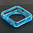 Ultra-thin Transparent TPU Soft Case for Apple iWatch 3 42mm Blue