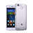 Ultra-thin Transparent TPU Soft Case for Huawei Enjoy 5S Gray