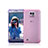 Ultra-thin Transparent TPU Soft Case for LG X Cam Pink