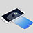 Ultra-thin Transparent TPU Soft Case for Motorola Moto X (2nd Gen) Blue