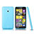 Ultra-thin Transparent TPU Soft Case for Nokia Lumia 1320 Blue