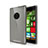 Ultra-thin Transparent TPU Soft Case for Nokia Lumia 830 Gray