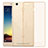 Ultra-thin Transparent TPU Soft Case for Xiaomi Redmi 3S Gold