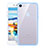 Ultra-thin Transparent TPU Soft Case H01 for Apple iPhone SE3 2022 Sky Blue