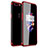 Ultra-thin Transparent TPU Soft Case H01 for OnePlus 5 Red