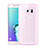Ultra-thin Transparent TPU Soft Case H01 for Samsung Galaxy S6 Edge+ Plus SM-G928F Pink