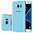 Ultra-thin Transparent TPU Soft Case H01 for Samsung Galaxy S7 Edge G935F Blue