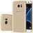 Ultra-thin Transparent TPU Soft Case H01 for Samsung Galaxy S7 Edge G935F Gold