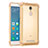 Ultra-thin Transparent TPU Soft Case H01 for Xiaomi Redmi Note 3 Pro Gold