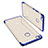 Ultra-thin Transparent TPU Soft Case H02 for Xiaomi Mi Max Blue