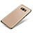 Ultra-thin Transparent TPU Soft Case H03 for Samsung Galaxy S8 Plus Gold