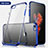 Ultra-thin Transparent TPU Soft Case H04 for Apple iPhone SE (2020) Blue