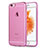 Ultra-thin Transparent TPU Soft Case H17 for Apple iPhone 6S Pink