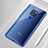 Ultra-thin Transparent TPU Soft Case T02 for Huawei Mate 20 Blue