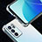 Ultra-thin Transparent TPU Soft Case T02 for Oppo Reno6 Pro 5G India Clear