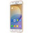 Ultra-thin Transparent TPU Soft Case T02 for Samsung Galaxy J7 Prime Gold