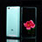 Ultra-thin Transparent TPU Soft Case T02 for Xiaomi Redmi 3 Blue