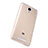 Ultra-thin Transparent TPU Soft Case T02 for Xiaomi Redmi Note 2 Gold