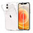 Ultra-thin Transparent TPU Soft Case T03 for Apple iPhone 12 Mini Clear