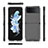 Ultra-thin Transparent TPU Soft Case T03 for Samsung Galaxy Z Flip4 5G Clear