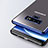 Ultra-thin Transparent TPU Soft Case T04 for Samsung Galaxy Note 9 Blue