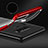 Ultra-thin Transparent TPU Soft Case T06 for Samsung Galaxy Note 8 Red