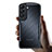 Ultra-thin Transparent TPU Soft Case T06 for Samsung Galaxy S21 Plus 5G Black