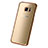 Ultra-thin Transparent TPU Soft Case T06 for Samsung Galaxy S7 Edge G935F Gold