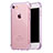 Ultra-thin Transparent TPU Soft Case T07 for Apple iPhone SE (2020) Purple