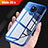 Ultra-thin Transparent TPU Soft Case T07 for Huawei Mate 20 X 5G Blue