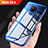 Ultra-thin Transparent TPU Soft Case T07 for Huawei Mate 20 X Blue
