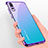 Ultra-thin Transparent TPU Soft Case T07 for Huawei P20 Pro Purple