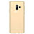 Ultra-thin Transparent TPU Soft Case T07 for Samsung Galaxy S9 Gold