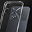 Ultra-thin Transparent TPU Soft Case T08 for Oppo A58x 5G Clear