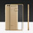 Ultra-thin Transparent TPU Soft Case T11 for Huawei P9 Plus Gold