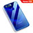 Ultra-thin Transparent TPU Soft Case T12 for Huawei Honor V20 Blue
